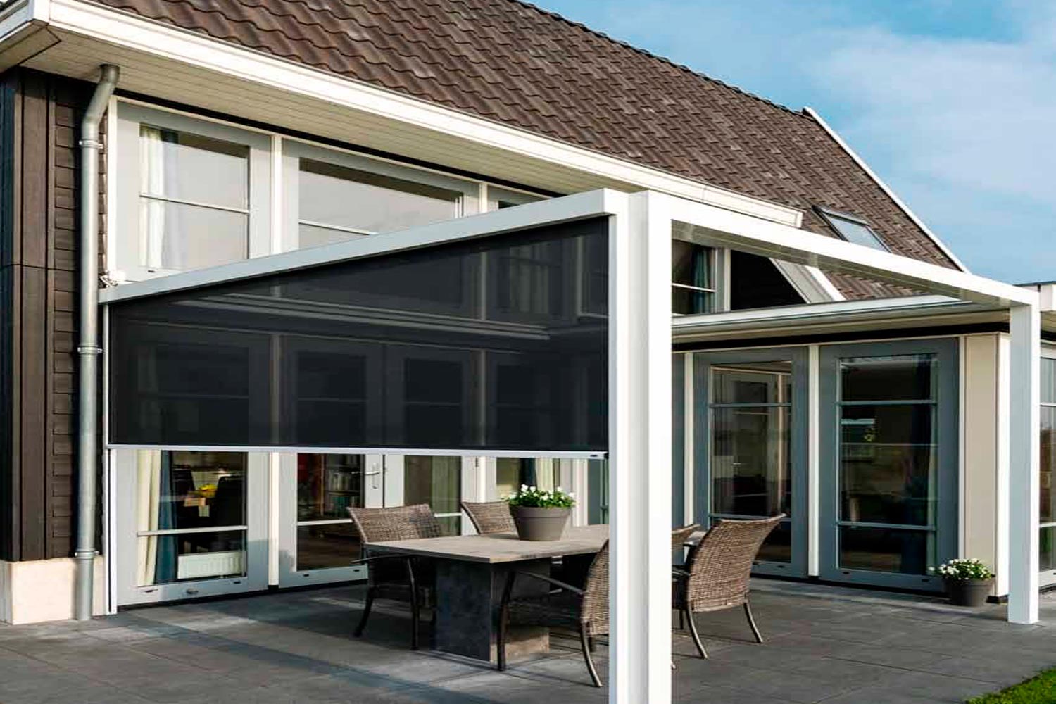 Rulouri umbrire terasa proiect